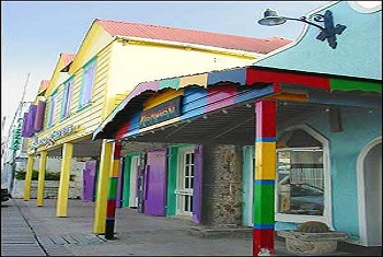 Colorful Buildings in St. Johns Antigua
