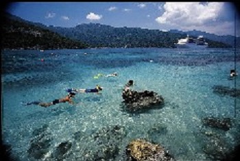 Snorkeling in Labadee Haiti Royal Caribbean's Private Resort