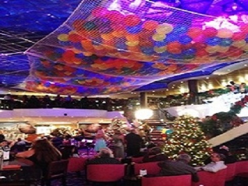 New Years Preparation onboard the Norwegian Gem