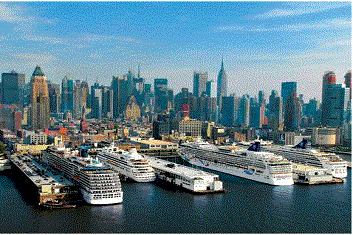 Cruise terminal parking and directions for cruises departing from New York and New Jersey