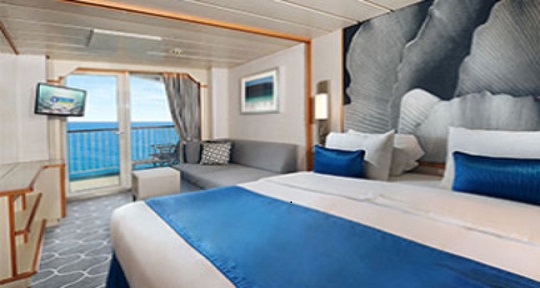 Junior Suite w/ Balcony - Empress of the Seas