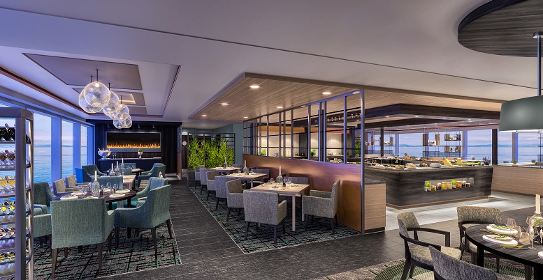 Main Dining Room Onboard the MS Fram Hurtigruten
