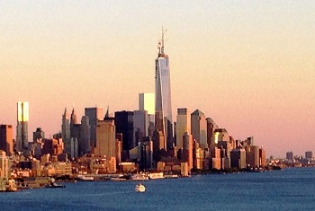 Lower Manhattan including the Freedom Tower