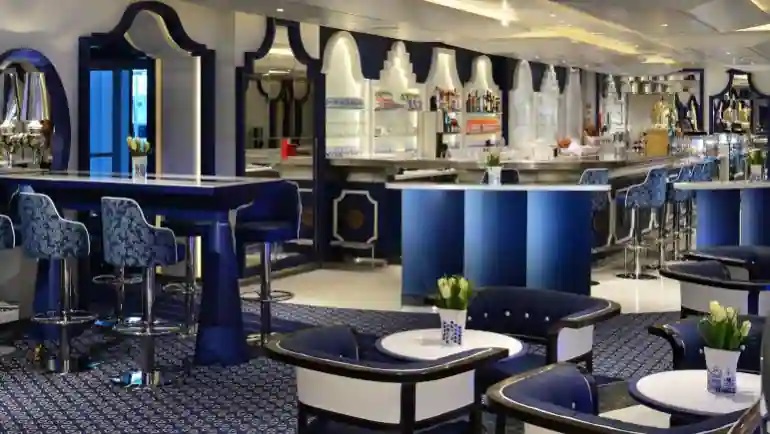 The Dutch Cafe On-board Holland America's Rotterdam